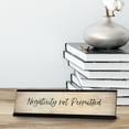 thumbnail image 2 of Negativity not Permitted, Motivational Desk Sign (2 x 8"), 2 of 3