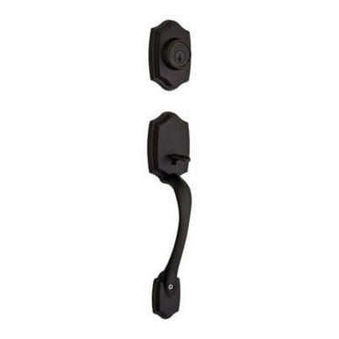 Kwikset Belleview Sgl Cyl Handleset with Cove Knob in VB