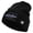 Black, variant on US Infantry Veteran Embroidered 12 Inch Long Knitted Beanie - Navy OSFM