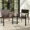 Brown, variant on UDPATIO Patio Dining Chairs Set of 2 Stackable Outdoor Wicker Dining Chairs, All-Weather Patio Armchairs with Armrests, Rustproof Steel Frame, Ergonomic Comfort for Backyard, Deck, Garden,Grey