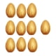 thumbnail image 3 of EeaseMX 10 huevos dorados de yeso huecos para bodas, fiestas y eventos., 3 of 7