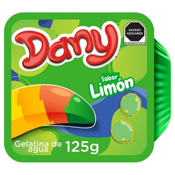 Gelatina de agua Dany   sabor limón 125 g