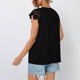 thumbnail image 5 of Camisas de Manga Larga de Mujer Encaje Plisado Casual Blusa de Manga Corta, Top de Poliéster Suave para Fiesta, Viajes Y Uso Diario de Estilo Callejero, 5 of 9