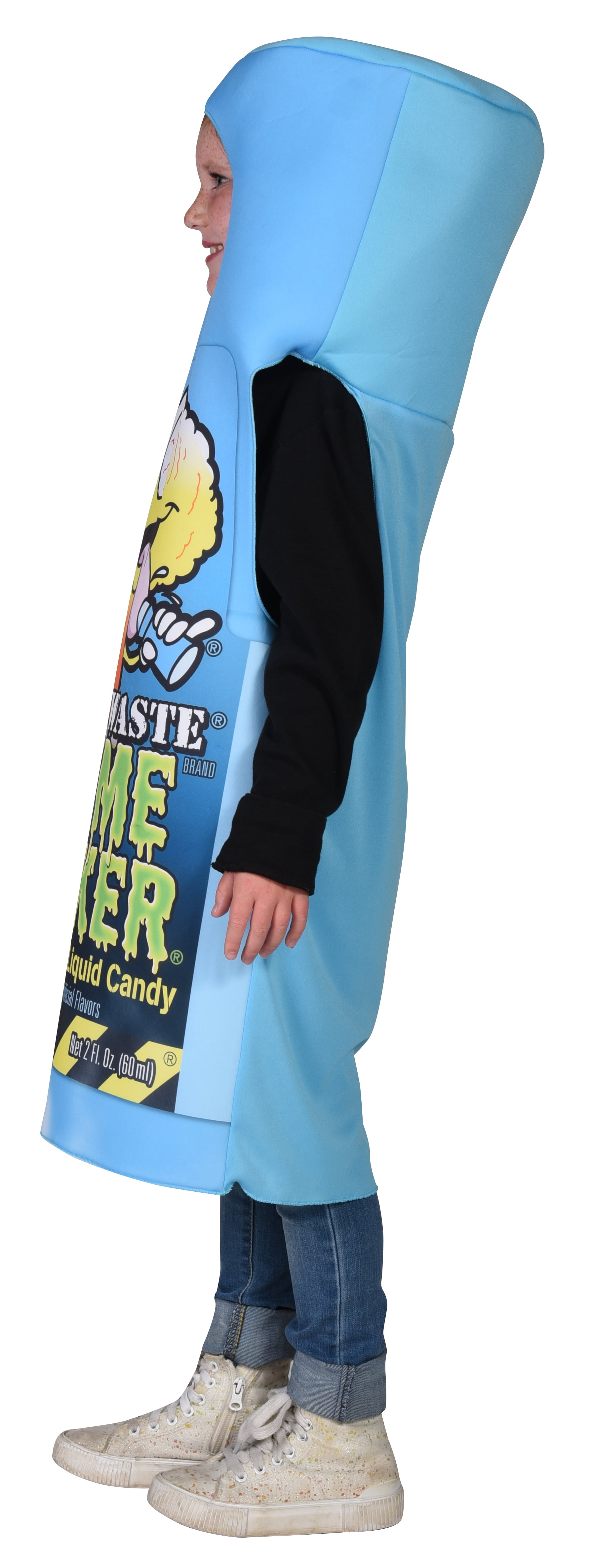 Mega Toxic Waste Slime Licker Blue Razz Halloween Costume Boy Girl