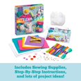 thumbnail image 2 of Kit de costura Craft-tastic Let's Learn to Coser Mini con 9 proyectos, 2 of 6