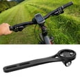 thumbnail image 2 of Bike Computer Mount, Bike Computer Holder, Aluminum GPS  Extension Mount High Strength Cycling Lamp Clip For Action Camera Riding Black  And Lamp Clip For, 2 of 8