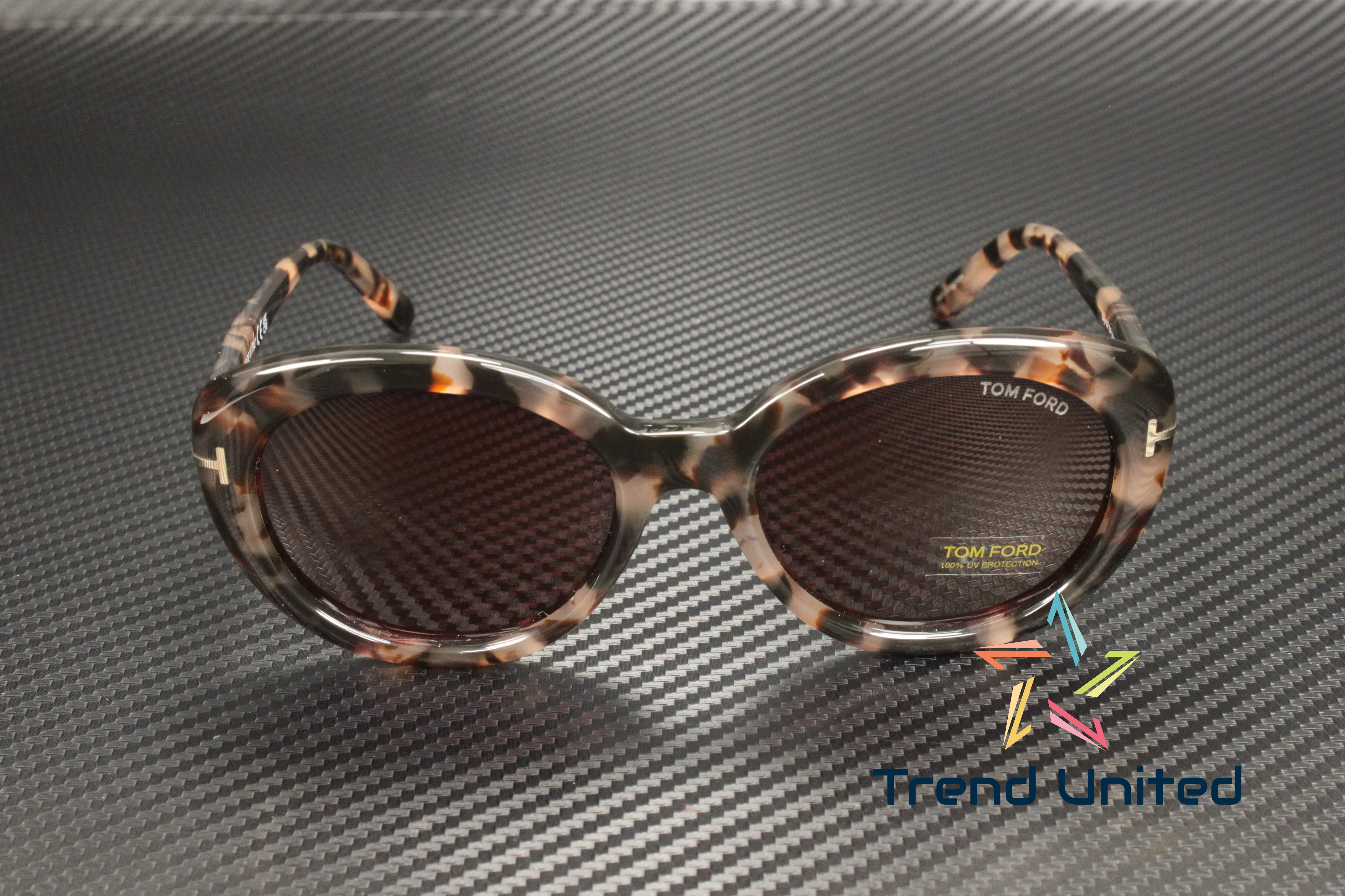 Tom Ford FT1009 55Y Plastic Coloured Havana Violet 55 mm 