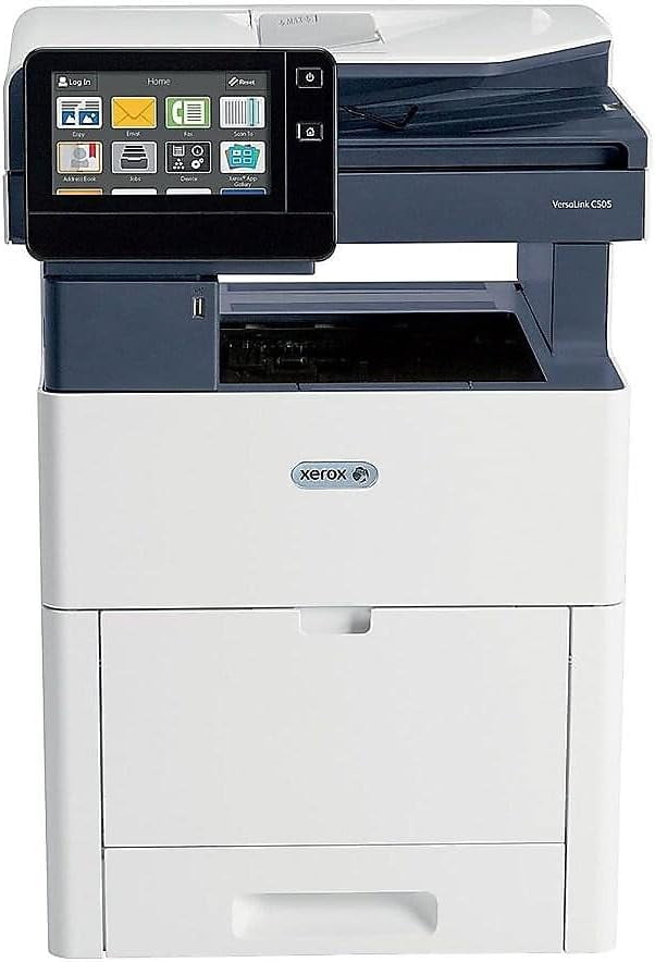 Xerox VersaLink C505 A4 Color Multifunction Printer – Print/Copy/Scan/Fax, Duplex, 45 PPM, Network & USB