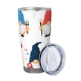 thumbnail image 2 of Fuzoiu School Cute Gnomes Print 20oz Tumbler, Stainless Steel Vacuum Insulated Car Cup, Insulated Coffee Mug,Travel Mug with Lid,Thermal Cup for Outdoor-Without Straw, 2 of 8