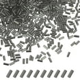 thumbnail image 1 of Uxcell 1800-Pack Cuentas Bugle, Cuentas de Vidrio de Tubo Bugle de 2x4mm para Manualidades DIY/Pulseras/Collares Gris, 1 of 7