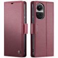 thumbnail image 1 of Funda tipo cartera OPPO Reno 10 5G con cierre magnético, RFID, tarjetero, soporte, carga inalámbrica, 1 of 5
