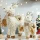 thumbnail image 4 of Decoración de fiesta navideña de alce, muñecos, decoración navideña para árbol, Papá Noel, muñeco de nieve, juguetes, figuras decorativas, 4 of 5