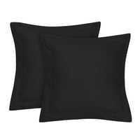 Pillow Shams Black Walmart Com