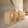 thumbnail image 2 of Luxury Reception Desks Wood Small Modern Office Study Spa Counter Reception Desks Vanity Silla De Escritorio Salon Furniture My Lux Decor Round, 2 of 6