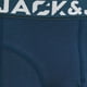 thumbnail image 5 of JACK&JONES Calzoncillos bóxer para hombre, paquete de 12 - JACCOLTON SOLID TRUNKS 12 PACK, mezcla de algodón Azul/Negro/Gris S (Small), 5 of 5