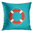 thumbnail image 1 of RYLABLUE Lifebuoy Ring Life Buoy Summer Symbol for Traveling Design Time Vacation Nautical Rescue Throw Pillowcase Cushion Case Cover, 1 of 1