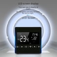 thumbnail image 2 of Controlador de calefacción por suelo radiante con pantalla táctil y calefacción eléctrica wifi de alta potencia que admite control con múltiples asistentes de voz, 2 of 5