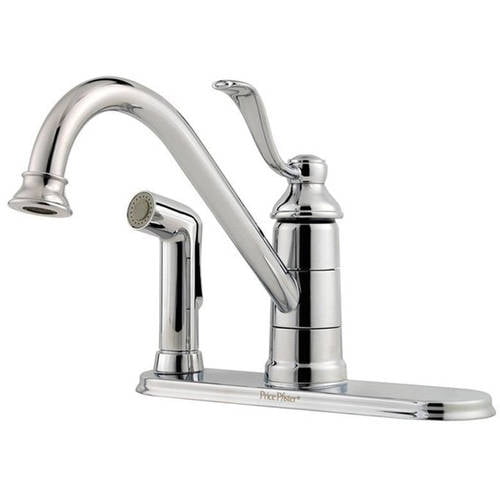 Pfister Treviso Kitchen Faucet With Sidespray Available In Various Colors Walmart Com Walmart Com