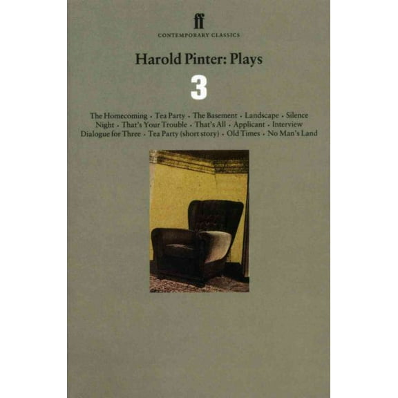 Harold Pinter Plays 3