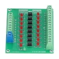 thumbnail image 3 of Relay Optical Isolation Module 24V to 5V 8 Channel Optocoupler PLC  Converter Board, 3 of 7