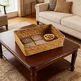 thumbnail image 6 of Natural Woven Storage Basket, Handcrafted Organization Box, Stylish Desktop Clutter Solution, Ideal for Home and Office, Perfect for Adults and Home Decorateurs, 6 of 6