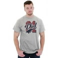 thumbnail image 3 of Father's Day No.1 Dad Worlds Greatest Men's Graphic T Shirt Tees Brisco Brands S, 3 of 5