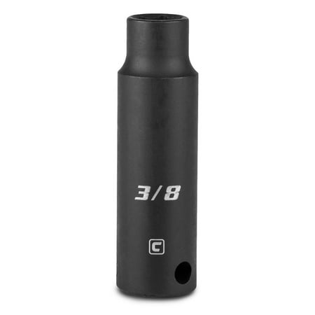 UPC: 0886352532518 | Capri Tools 3/8-Inch Deep Impact Socket  3/8-Inch Drive  6-Point  SAE