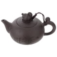 thumbnail image 3 of MasteelfCA 1PC Ceramic Retro Teapot Adornment Creative Ceramic Double Pot Teapot Tea Set, 3 of 8