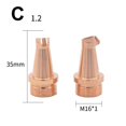 thumbnail image 1 of 1Pcs for Handheld Copper Nozzle Fiber Optic Nozzle Wire Feeding Nozzle C, 1 of 7