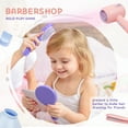 thumbnail image 6 of YCFUN Beauty Salon Hair Toy Set for Girls, Pretend Play Kids Hair Toy with Realistic Blow Dryer, Beauty Makeup Kit Role Play Set for Girls Ages 3+, 6 of 6