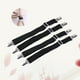 thumbnail image 3 of BRIGHTFUFU 4 unids Sábana Ajustable Sujetadores Tirantes Pinzas Elásticas Correas Clips para Varias Hojas de Cama Fundas de colchón Sofá Cojín Camas de Hospital, 3 of 7