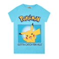 thumbnail image 1 of Pokemon T-Shirt à Manches Courtes pour Garçons avec Logo Bleu (11-12 Ans), 1 of 3