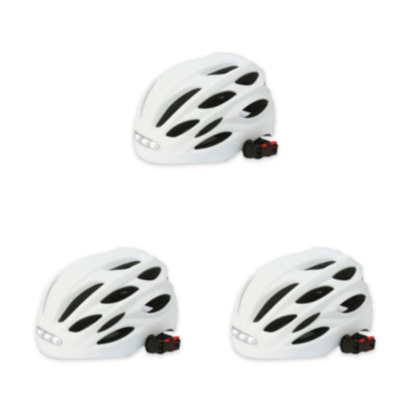 Casco de ciclismo ajustable Advancent ligero a prueba de golpes duradero cómodo impermeable blanco M Type1 NO1