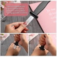 thumbnail image 4 of Cuchillo de daga que desaparece, 2 uds., truco de broma, accesorio de Halloween, cuchillo falso retráctil, hoja de plástico, daga de juguete, cuchillo falso, 4 of 4
