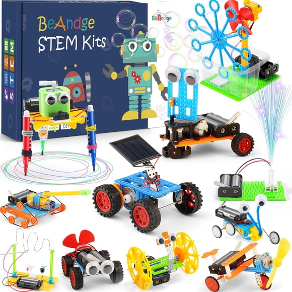 Kit científico STEM BeandGE 11 sets con ingeniería y física