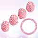 thumbnail image 3 of Juego de 5 tapones para vástago de coche, anillo de botón de encendido, tapones universales con diamantes de imitación para neumáticos, decoración para llave de arranque de coche (rosa), 3 of 6
