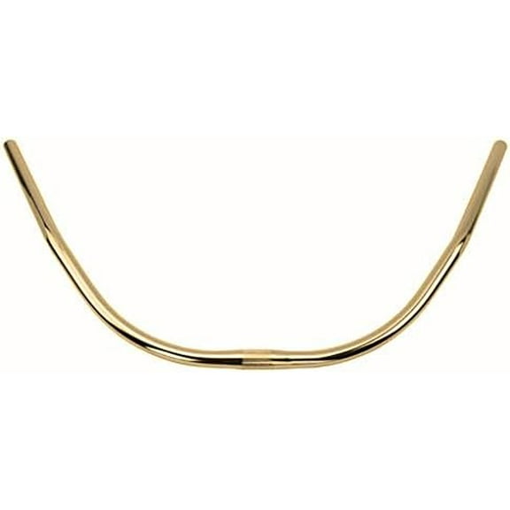 Bicycle Bike Beach Cruiser Moon Handle BAR 25.4 Gold. Bike Part, Bicycle Part, Bike Accessory, Bicycle Accessory