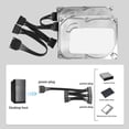 thumbnail image 4 of 2X Divisor de Alimentación de 15 Pines 1 A 5 Disco Duro HDD SSD Cable de Alimentación Cable de Extensión Cable de Expansión de Disco Duro, 4 of 5