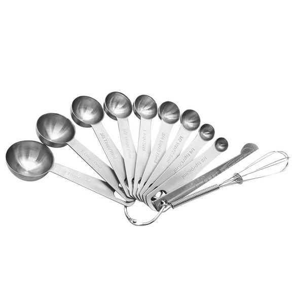 MLINS  Metric Measuring Spoons Long Handled Precise Piece Set