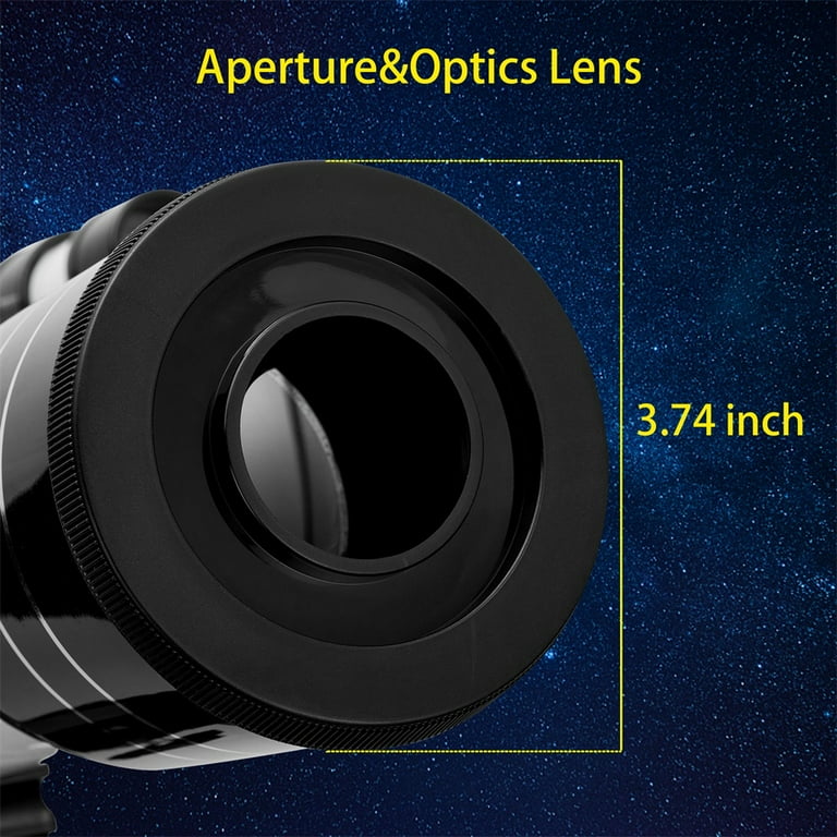 Telescope 80mm Aperture 400mm, Astronomical Portable Refracting ...