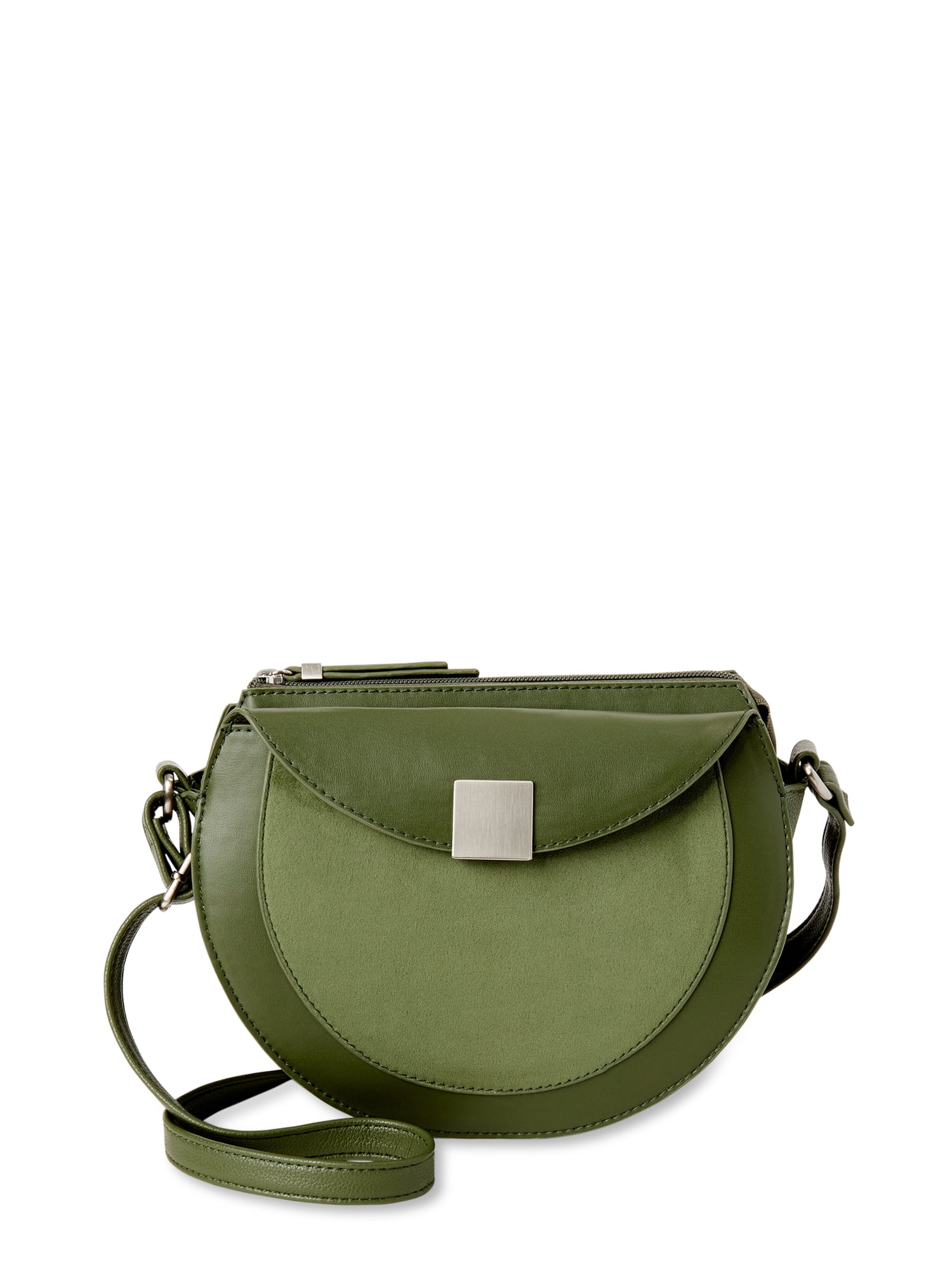 Time and Tru Time and Tru Bailey Women's Crossbody Bag with Front