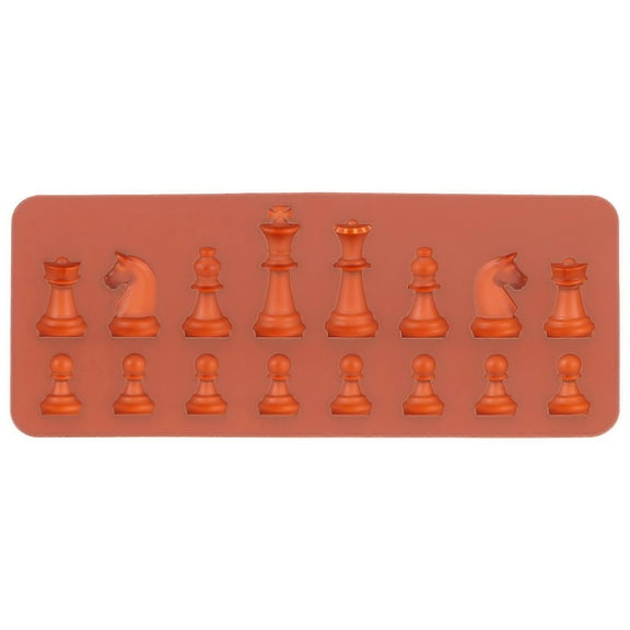 16 Lattices Silicone Ice Cube Mold Chess Shape Cake Mold for Cake Jelly Candy Chocolate DIY Bakware Decorate