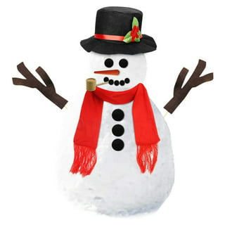 Felt Snowman, iMounTEK DIY Felt Christmas Ornaments Kits Hanging Decorations with 54pcs Detachable Ornaments