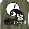 thumbnail image 3 of The Nightmare Before Christmas - Jack Sally Now and Forever - Juniors High Neck Tank Top, 3 of 5