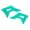 2630660213 Teal, variant on Acerbis 2726580002 Radiator Shrouds for Husqvarna