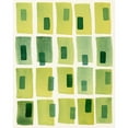thumbnail image 3 of Galapon, Nikki 12x14 Black Modern Framed Museum Art Print Titled - Olive Stack II, 3 of 5