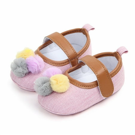 

ãYilirongyummã Baby Sandals Toddler Shoes Soft Sole Toddler Shoes Ball Hook Loop Breathable Princess Shoes