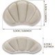 thumbnail image 2 of 2 pares de almohadillas autoadhesivas para talón de zapatillas (negro y beige), protectores de tacón alto, plantillas gruesas antideslizantes y antiabrasión para hombres y mujeres, 2 of 5