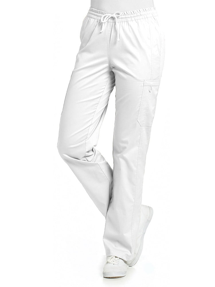 White Cross Allure by White Cross Women's Elastic Waist Cargo Scrub