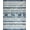 Blue And Cream, Pattern 14, variant on ODIKA Layering Gingham Crossbar Horizontal Bands Felpudo Striped Front for Playroom, Bedroom, Reading Nook, Pet Friendly & Kids Safe Play